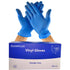 FLOWFLEX Disposable Protective Vinyl Gloves Powder Free Box of 100 Blue B2B